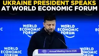 ZELENSKYY AT DAVOS LIVE | Ukraine President's Special Address at World Economic Forum 2026