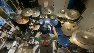 Can’t get enough , drum cover.