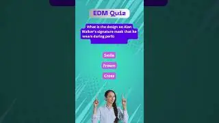 EDM Quiz: DJ #edm #quiz  #riddles #edmcommunity #electronicmusic #quickquiz