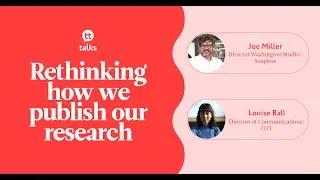Rethinking how we publish our research