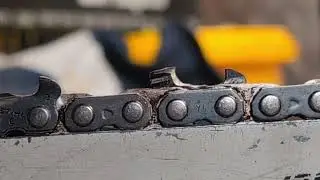 Setting depth gauges, rakers, drags. Chain tension effect