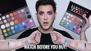 The Formulas are DIFFERENT?! James Charles Mini Palette VS Original
