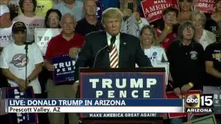 FULL SPEECH Donald Trump Prescott Valley, Arizona