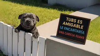 Este pitbull fue rechazado por su aspecto… hasta que todos descubrieron su verdadero corazón