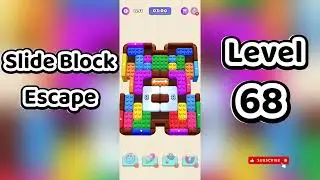 Slide Block Escape Level 68 Walkthrough 🧩 | Go Answer