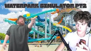 I BUILT THE BEST WATER PARK EVER PT2