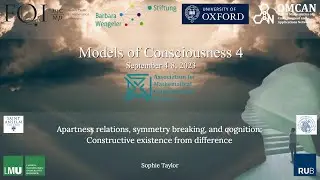 Sophie Taylor - Apartness relations, symmetry breaking, and cognition