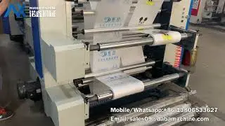 4 Color High Speed Film Flexographic Printing Machine Made In China