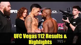Результаты и основные моменты UFC Vegas 112 | Брэндон Ройвал против Манеля Капе | Полный разбор боя