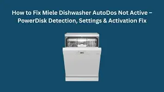 Как исправить проблему с неактивной функцией AutoDos на посудомоечной машине Miele &ndash; решение проб...