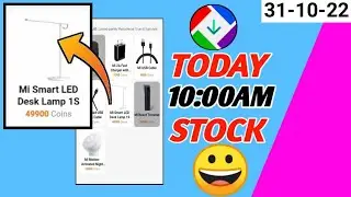 Getapps today 10:00am stock mi Smart LED Desk Lamp 😘😘😘
