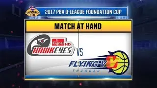 Highlights: Cignal HD Hawkeyes vs. Flying V Thunder | PBA D-League Foundation Cup 2017
