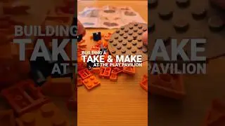 Building a LEGO Play Pavilion take and make set #lego #shorts #playday