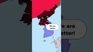 Who would win North vs South Korea #alternatehistory #ww3 #shorts