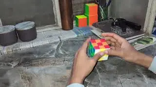 3x3 rubix cube me checker board #trending #tutorial 