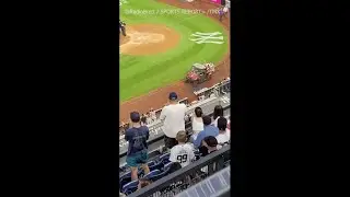 Cameraman at Yankee Stadium injured by wild throw from Orioles shortstop