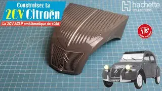 Montez la Citroën 2cv AZLP 1/8 @Hachette Collections  1