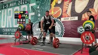 Сарычев Кирилл Apollons Axle 235 кг св 147,00 кг
