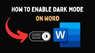 How to Enable Dark Mode on Word