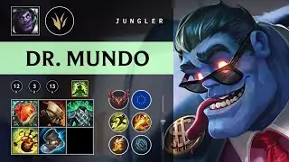 Dr. Mundo Jungle vs Evelynn - EUW Grandmaster Patch 26.01