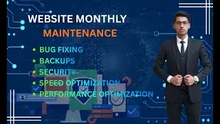 I will do website monthly maintenance services