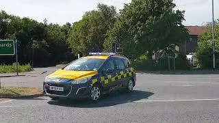 HM Coastguard - Bangor Coastguard Rescue Team Peugeot 308 Turning out to an Incident.