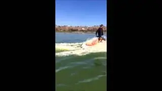 wave jammer nose ride