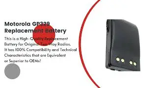 Replacement Battery for Motorola GP329