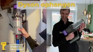 Dyson stofzuiger Ophangen | Bouw Vlog 18
