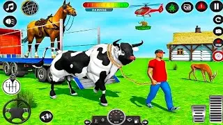 Wild Animal Transport Truck Simulator Gameplay | Offroad Animal Transport Truck 3D Android Gameplay
