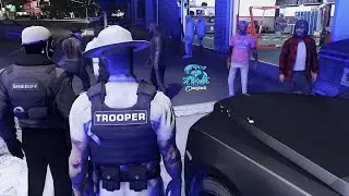 Trooper Soze tries to Impound Benji's Car | Seaside RP | GTA V RP Nopixel WL