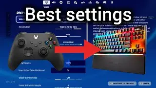 *UPDATED* best settings for beginners 2025 /Fortnite