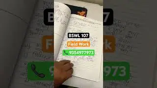IGNOU BSWL 107 Journals #ignouproject #ignoujournals #ignou