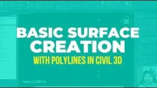 CIVIL 3D TUTORIAL - SURFACE CREATION (WITHOUT ANY SURVEY)