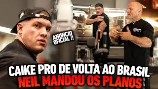 CAIKE PRO EST&Aacute; DE VOLTA AO BRASIL - NEIL HIL MANDOU OS NOVOS PLANOS !!!