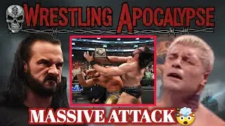 DREW MCINTIRE STRIKES AGAIN 🤯 BRUTAL ATTACK ON CODY RHODES BACKSTAGE| CODY RHODES HEEL TURN HINT