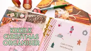kikki.K Christmas planner 2021: setting up the free organizer 🎄🎅 festive season printable! A5 + TN