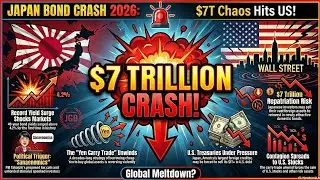Japan Bond Market Crash 2026: $7 Trillion Chaos & Massive US Impact Explained
