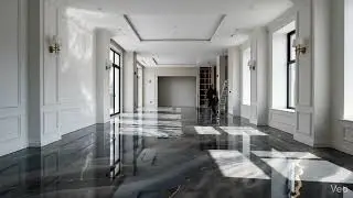 Luxurious office space setup