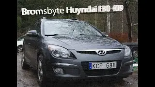 Vlog 5 Bromsbyte fram. Hyundai I30 -09