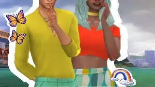 Sims 4 | 30 Day CAS Challenge✧ | Day 1 | Color (≧◡≦)