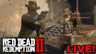 Red Dead Redemption 2 Gameplay | Outlaws, Shootouts & Wild West Vibes #RDR2Live #RedDeadRedemption2