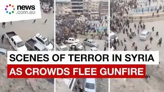 Syria&rsquo;s Raqqa in chaos as terrified crowds run from gunfire