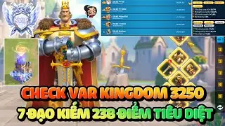 C&ugrave;ng Xem B&ecirc;n Trong T&agrave;i Khoản SVIP 7 Đạo Kingdom 3250: Set Vũ Trang Cung Khủng Rise of Kingdoms