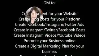 For all your digital/online marketing requirements