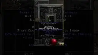 Chipped gems #d2r cube recipe #diablo2resurrected