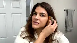 Aestheticians review of facial brush for lymphatic drainage