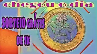 a&ccedil;&atilde;o gr&aacute;tis para os Mil inscritos do canal #sorteiogratis #moedarara #moedascomdefeito