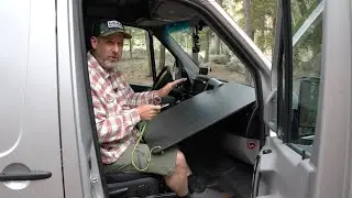DIY Computer Workstation Mod for Winnebago Revel 4X4 Sprinter Van
