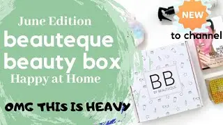 #subscription #kbeauty #beautequebeautybox  *NEW TO CHANNEL* Beauteque Beauty Box happy at home June